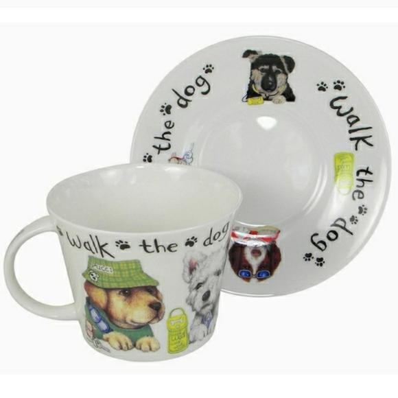 Roy Kirkham Other - 🆕️*NWOT* 🐕~FASHION DOGS~🐕 FINE BONE CHINA CUP & SAUCER